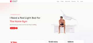 Red Light Bed Consulting website